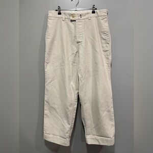 Nautica Wide Leg Cotton Pant Size 34 Waist